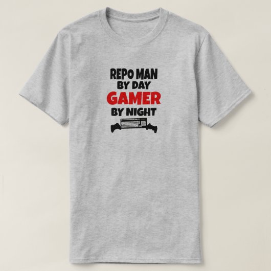 Repo Man Loves 遊's Video Games Tシャツ (デザイン正面)