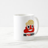 REPOOBLICAN絵文字 - -  コーヒーマグカップ (正面右)