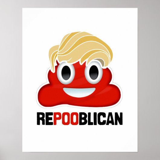 REPOOBLICAN絵文字 - - ポスター (正面)