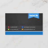 Reporter – こんにちは連絡さん 名刺 (裏面)