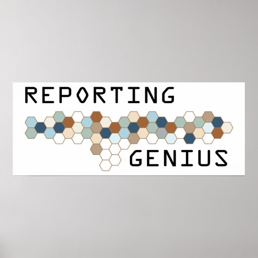 Reporting Genius ポスター (正面)