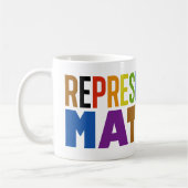 Representation Matters レインボーダイバーシティ コーヒーマグカップ (左)