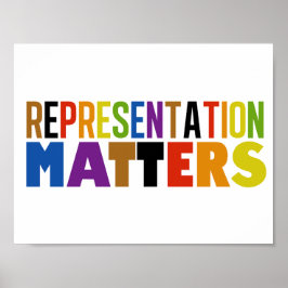Representation Matters レインボーダイバーシティ ポスター