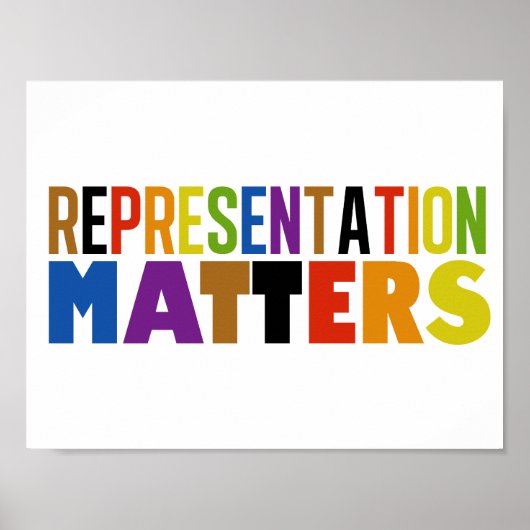 Representation Matters レインボーダイバーシティ ポスター (正面)