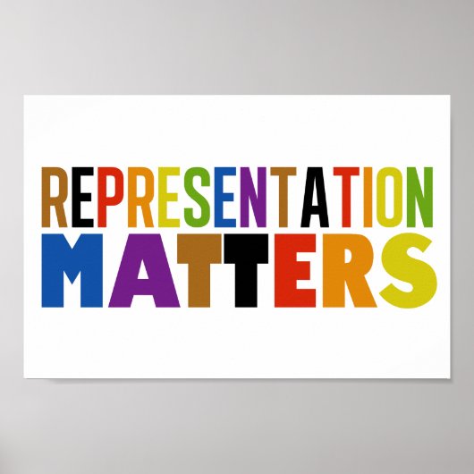Representation Matters レインボーダイバーシティ ポスター (正面)