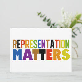 Representation Matters レインボー・ダイバーシティカード