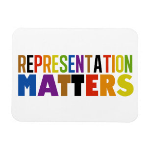 Representation Matters レインボー・ダイバーシティカード マグネット