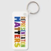 Representation Matters Rainbow Diversity キーホルダー (裏面)