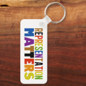 Representation Matters Rainbow Diversity キーホルダー (裏面)