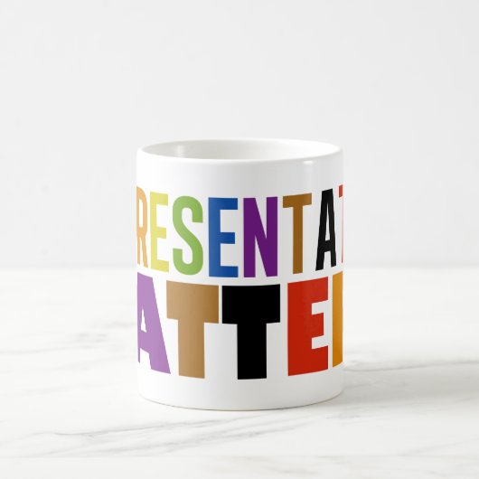 Representation Matters Rainbow Diversity コーヒーマグカップ (中央)