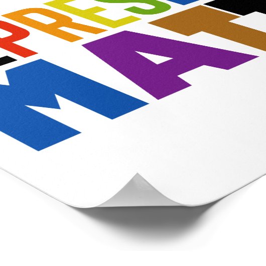 Representation Matters Rainbow Diversity ポスター (角)