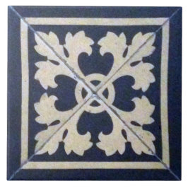 Reproタイルビクトリアン青と白のデルフトタイル タイル