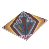 ReproヴィンテージのEncaustic Geometric タイル (側面)