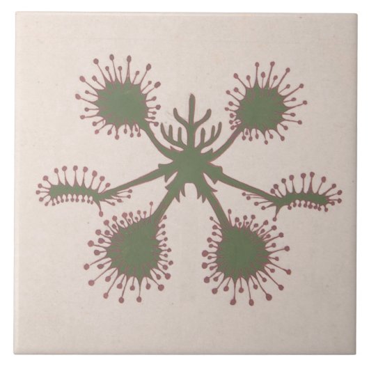 Reproヴィンテージフローラプリントタイル タイル (正面)