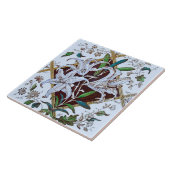 Repro 1880sライリービクトリアン転写ウェアタイル タイル (側面)