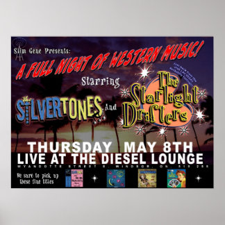 Reproduction Concert Poster ポスター