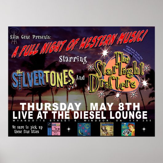 Reproduction Concert Poster ポスター (正面)