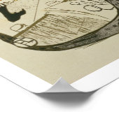 Reproduction of a poster advertising 'Jane Avril' ポスター (角)