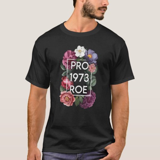Reproductive rights Pro Choice Roe VS Wade Feminis Tシャツ (正面)