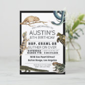 Reptileの誕生日パーティーの招待を表示 (スタンド正面)