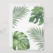 Reptile Birthday Invitation Template, Customizable 招待状 (裏面)