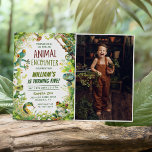 Reptile Kids Boy Birthday Partyの写真 招待状<br><div class="desc">爬虫類キッズボーイ誕生日パーティフォト招待状</div>