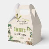 Reptile Show誕生日パーティー フェイバーボックス (裏面サイド)