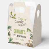 Reptile Show誕生日パーティー フェイバーボックス (オープン)