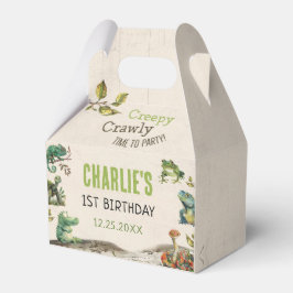 Reptile Show誕生日パーティー フェイバーボックス