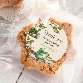 Reptile Show誕生日パーティー ラウンドシール