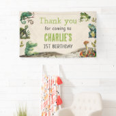 Reptile Show誕生日パーティー 横断幕 (インサイチュ)