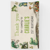 Reptile Show誕生日パーティー 横断幕 (縦)