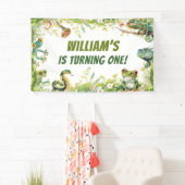 Reptile Show誕生日パーティー 横断幕 (インサイチュ)