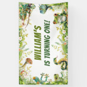 Reptile Show誕生日パーティー 横断幕 (縦)