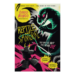 Reptiles and Samurai poster ポスター