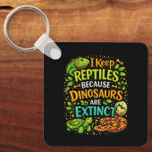 Reptiles Rule キーホルダー (正面)