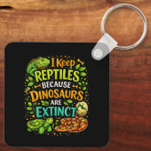 Reptiles Rule キーホルダー (裏面)