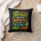 Reptiles Rule クッション (ブランケット)