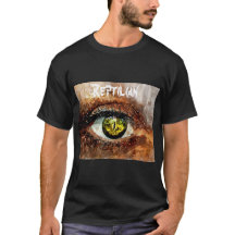 Reptilianの目のTシャツ