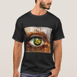 Reptilianの目のTシャツ Tシャツ