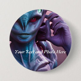 Reptilianカスタム文字、写真と写真の追加 缶バッジ