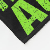 Reptilian Agenda Tシャツに抵抗する フリースブランケット (角)