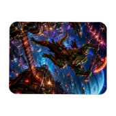 Reptilian Space Pirate — Savage Boarding Attack マグネット (横)