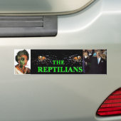 Reptiliansのバンパーステッカー バンパーステッカー (車上)