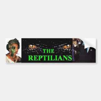 Reptiliansのバンパーステッカー バンパーステッカー