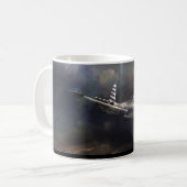 ”Republic F-84 Thunderjet”mug コーヒーマグカップ (正面左)