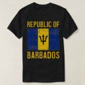 Republic of Barbados New Country Celebration Pride Tシャツ (デザイン正面)