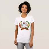 Republic of Guyana 60th Independence Anniversary  Tシャツ (正面フル)