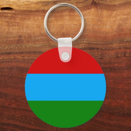 Republic of Karelia Flag キーホルダー (裏面)