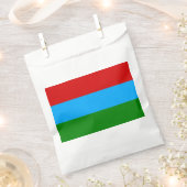 Republic of Karelia Flag フェイバーバッグ (クリップ留めされた状態)